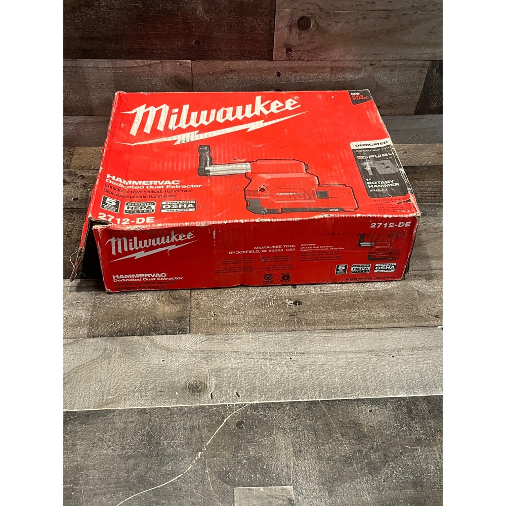 Milwaukee 2712-DE M18 FUEL HAMMERVAC Dedicated Dust Extractor HEPA Filter - Picture 7 of 7